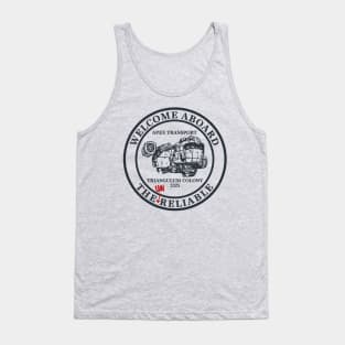 Welcome Aboard The Unreliable | The Outer Worlds Tank Top